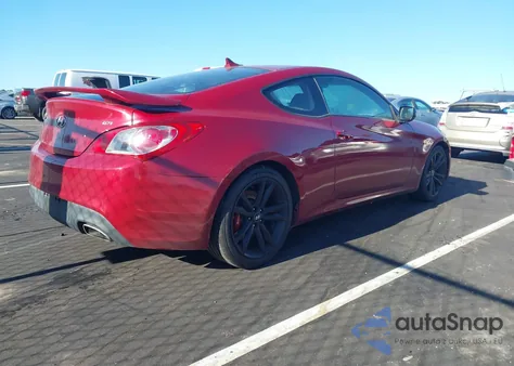 2010 Hyundai Genesis 2.0T Track z USA, uszkodzony, nr VIN KMHHT6KDXAU041609